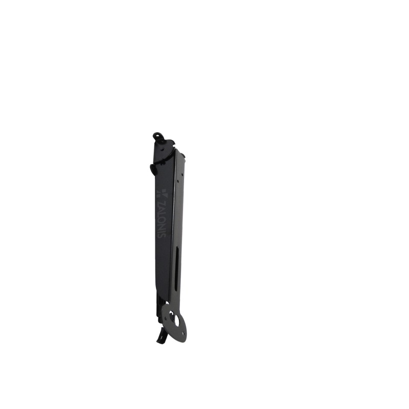 FOLDING SELF BRACKET WITH BUTTON 27.9cm/30kg BLACK