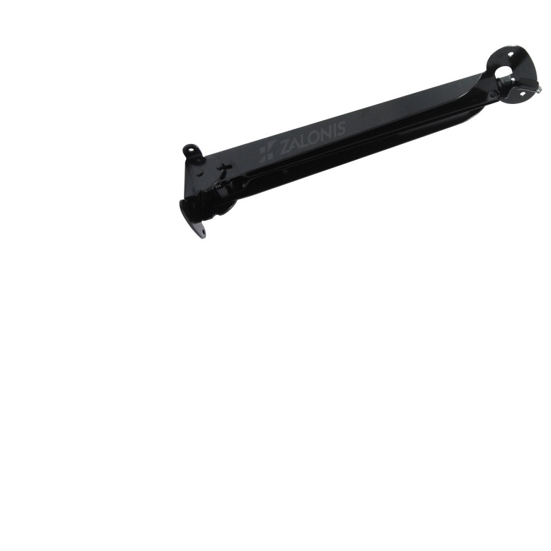 FOLDING SELF BRACKET WITH BUTTON 35.5cm/30kg BLACK