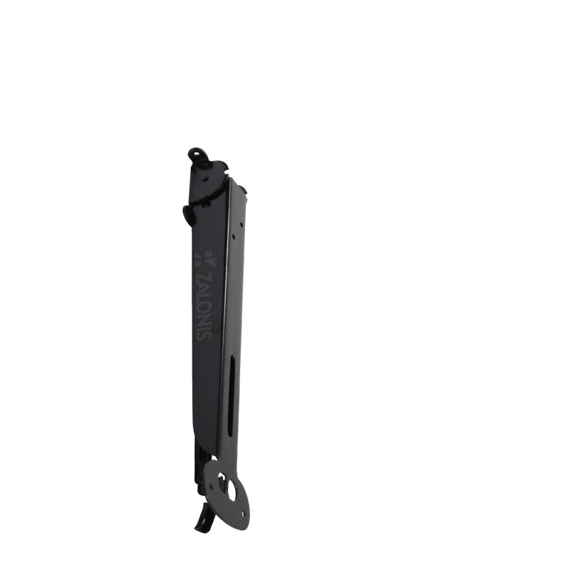 FOLDING SELF BRACKET WITH BUTTON 35.5cm/30kg BLACK
