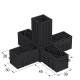5 WAY CONNECTOR 30x30 / BLACK