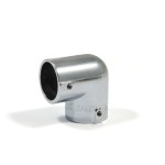 L-JOINT CONNECTOR FOR D.25 TUBE / CHROME