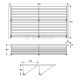 BESTIARIO SHOE RACK / FIXED 900 BESTIARIO SYSTEM-FRAMELESS WARDROBE