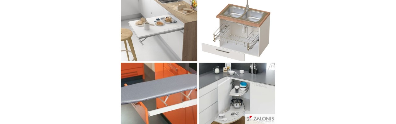 5+1 Μηχανισμοί Κουζίνας - Εξοικονόμηση χώρου & Λειτουργικότητα