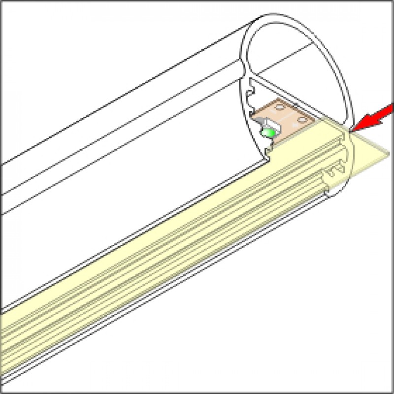 ΠΡΟΦΙΛ LED OVAL ΑΛΟΥΜΙΝΙΟΥ ΑΝΟΔΙΩΣΗ ΦΥΣΙΚΗ