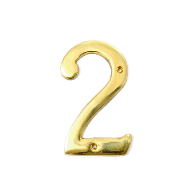 GOLD HOUSE NUMBER / 2
