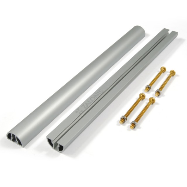 LETTERBOX MOUNTING KIT ON METAL FENCE / 26 cm
