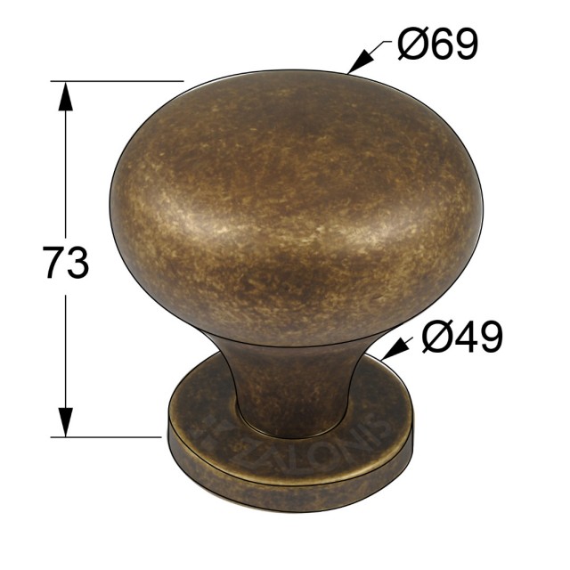 DOOR KNOB / ANTIQUE