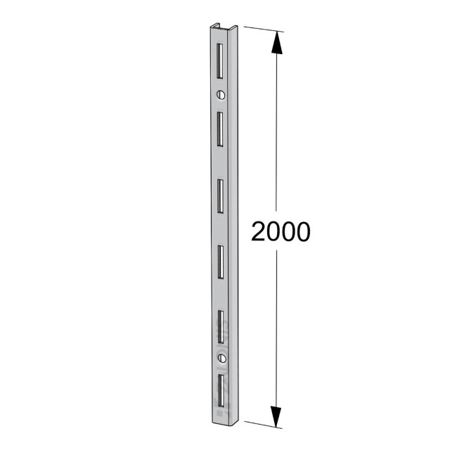 ΒΕΡΓΑ ΜΟΝΗΣ ΔΙΑΤΡΗΣΗΣ ELEMENT SYSTEM / ΛΕΥΚΟ / 2000 mm