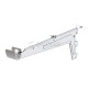 CLOTHES HANGING BRACKET ELEMENT SYSTEM 345 mm (L & R) / WHITE
