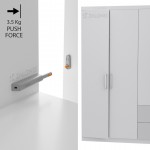 PUSH TO OPEN LATCH / 3.5Kg / GREY