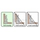 D.26 EMKW CABINET HINGE / SOFT CLOSE / FULL OVERLAY / 2D D.26 EMKW / SOFT CLOSE - 2D