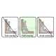 D.35 EMKW CABINET HINGE INOX 304 / SOFT CLOSE / HALF OVERLAY / 2D D.35 EMKW  INOX 304 / SOFT CLOSE - 2D