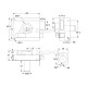 SECURITY YARD DOOR LOCK / BLACK / RIGHT