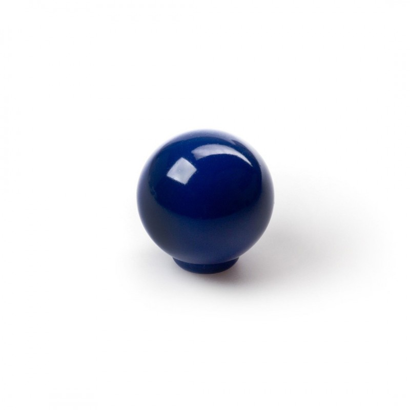 BALL-LIKE KNOB 308 / GLOSSY BLUE