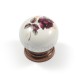 FURNITURE KNOB / ROSE FLOWER / ANTIQUE