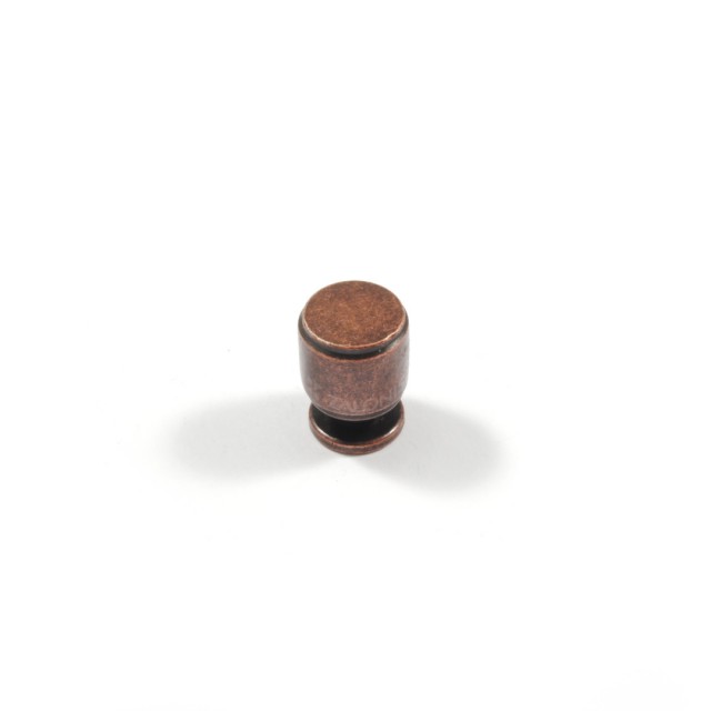 CYLINDER FURNITURE KNOB / ANTIQUE