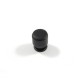 CYLINDER FURNITURE KNOB / BLACK
