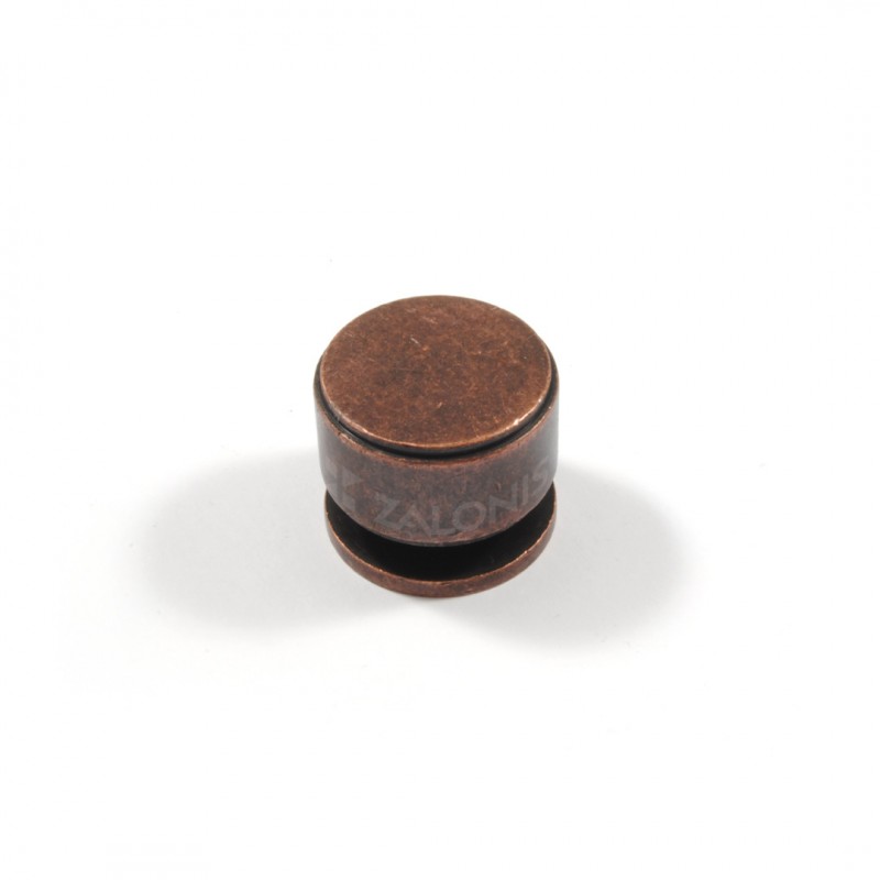 CYLINDER FURNITURE KNOB / ANTIQUE