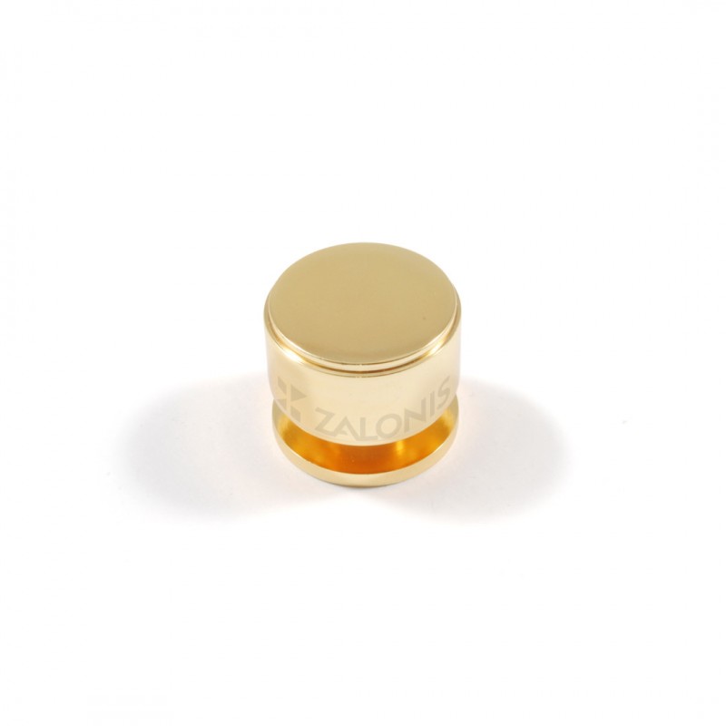 CYLINDER FURNITURE KNOB / GOLD