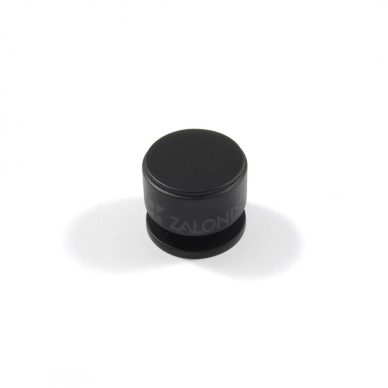 CYLINDER FURNITURE KNOB / BLACK