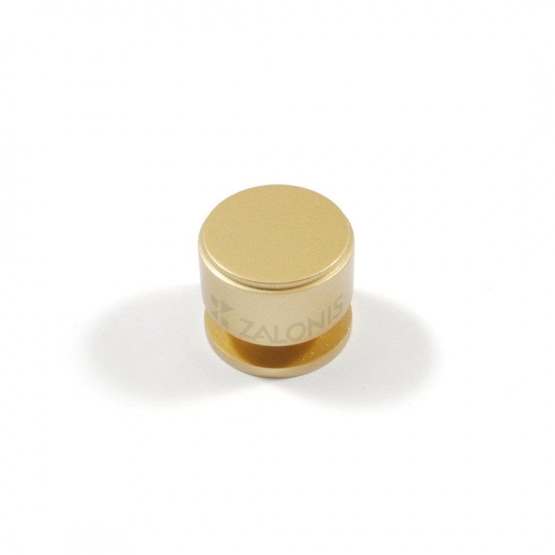 CYLINDER FURNITURE KNOB / MATT GOLD