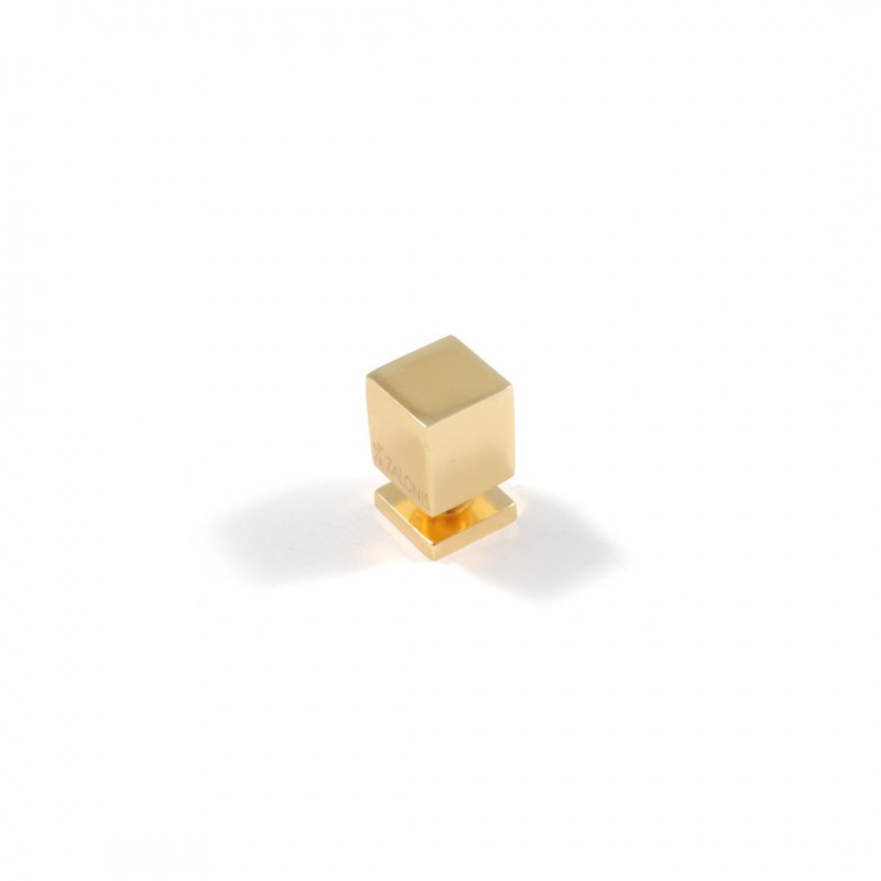 SQUARE FURNITURE KNOB / GOLD