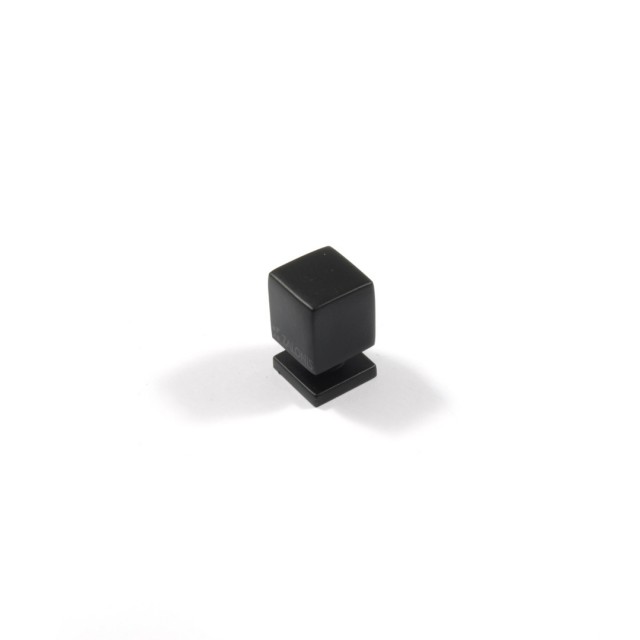 SQUARE FURNITURE KNOB / BLACK
