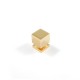 SQUARE FURNITURE KNOB / GOLD
