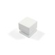 SQUARE FURNITURE KNOB / WHITE