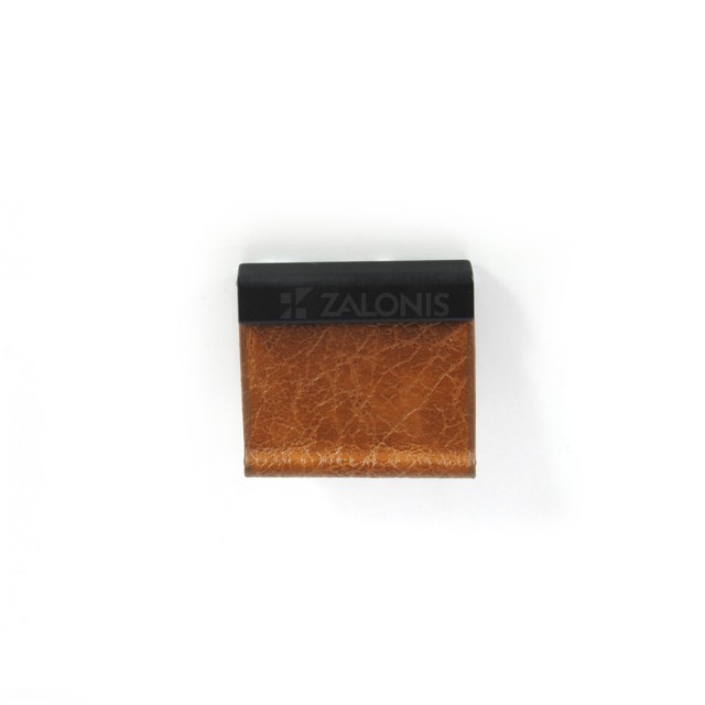 FURNITURE HANDLE WITH LEATHER / BLACK