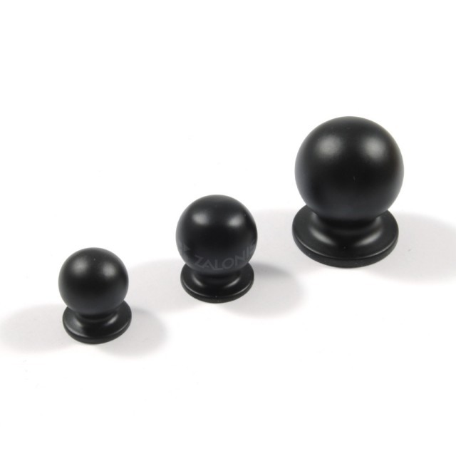 SPHERE FURNITURE KNOB / BLACK