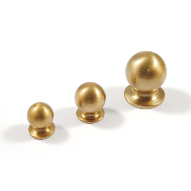 SPHERE FURNITURE KNOB / MATT GOLD
