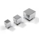 SQUARE FURNITURE KNOB / CHROME