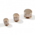CYLINDER FURNITURE KNOB / MATT NICKEL