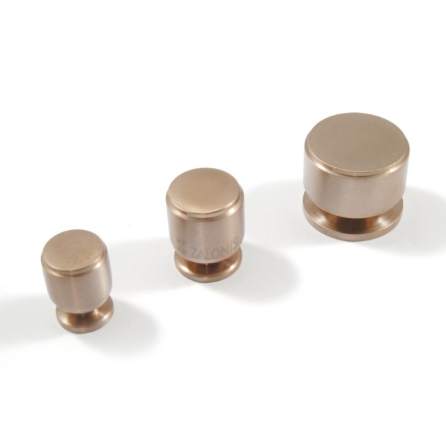 CYLINDER FURNITURE KNOB / MATT NICKEL