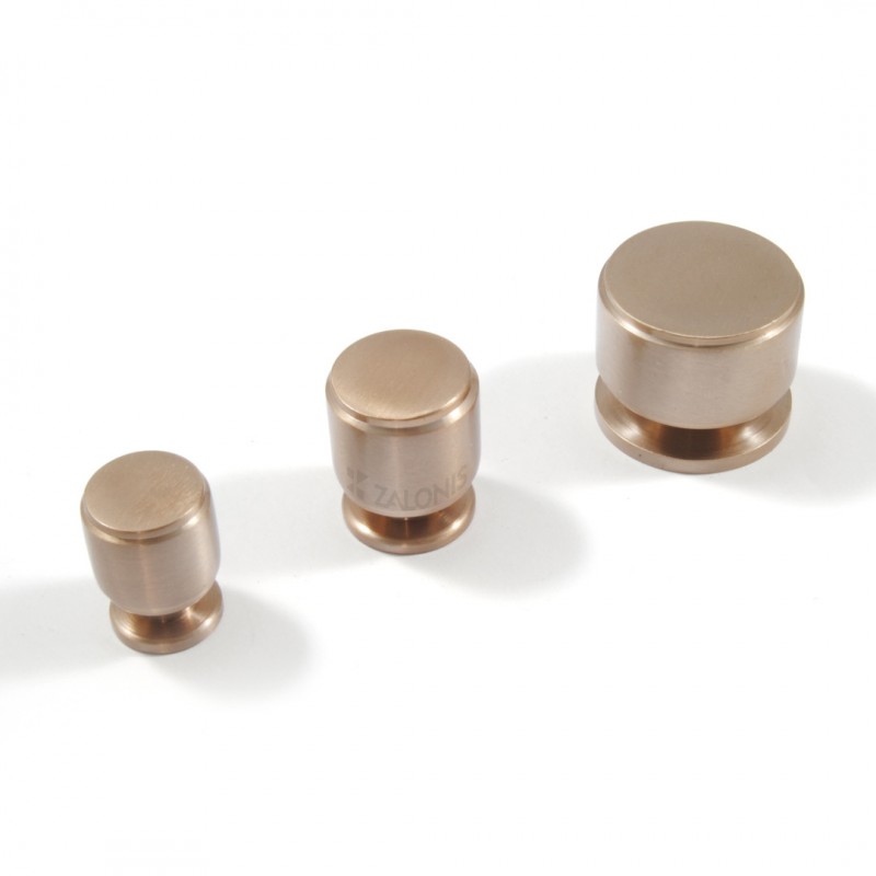 CYLINDER FURNITURE KNOB / MATT NICKEL