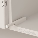 PUSH TO OPEN INDAUX MAGNETIC / WHITE