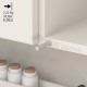 PUSH TO OPEN INDAUX ΧΩΝΕΥΤΟ / 2.25 Kg / ΓΚΡΙ ΑΝΟΙΚΤΟ
