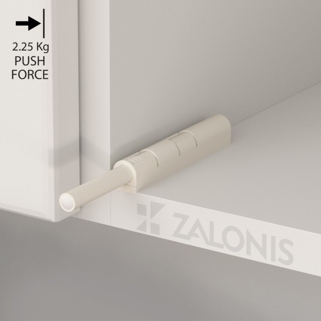 PUSH TO OPEN INDAUX / 2.25 Kg / WHITE
