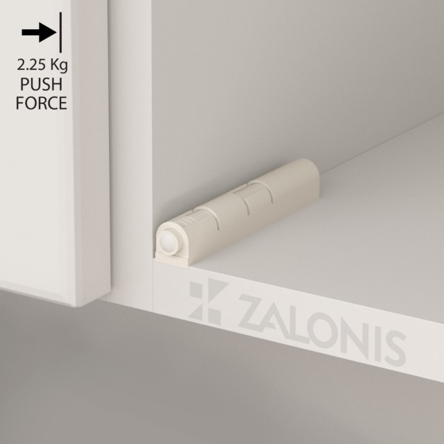 PUSH TO OPEN INDAUX / 2.25 Kg / WHITE