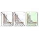 D.35 INDAUX B' HINGE / FOR INSET DOOR
