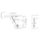 ITALIANA FERRAMENTA KRABY GAS PISTON / 164 mm