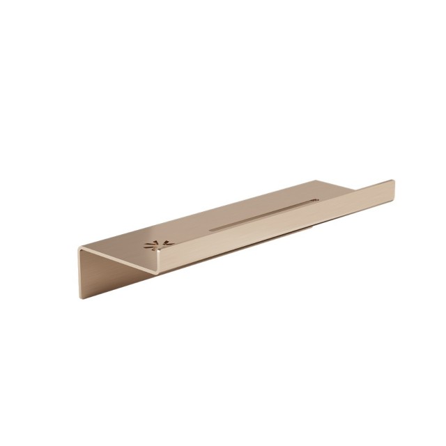 STRANTZA - SHELF SMALL LEDGER WITH DRAIN 30cm ROSE GOLD