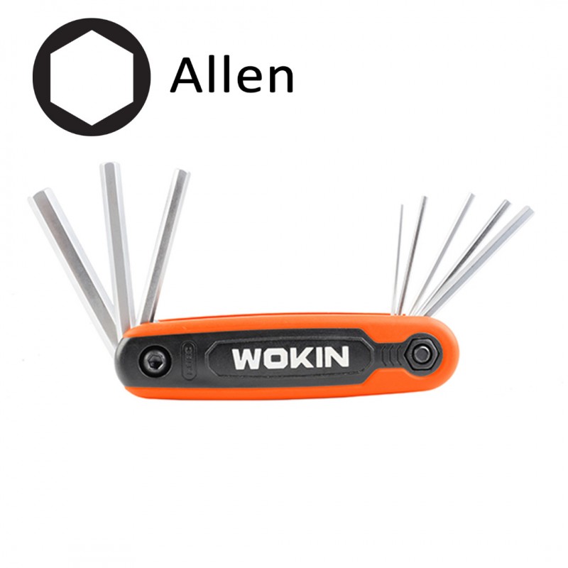 FOLDING ALLEN HEX KEY SET / 8 PIECES