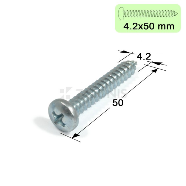 ΛΑΜΑΡΙΝΟΒΙΔΑ ΨΩΜΑΚΙ / 4.2x50 mm / ΓΑΛΒΑΝΙΖΕ