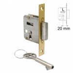 FURNITURE BUILT-IN LOCK 20mm / LEFT