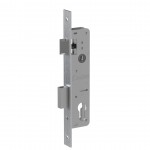 SHORT SECURITY DOOR LOCK GEVY 25mm / MAT NICKEL