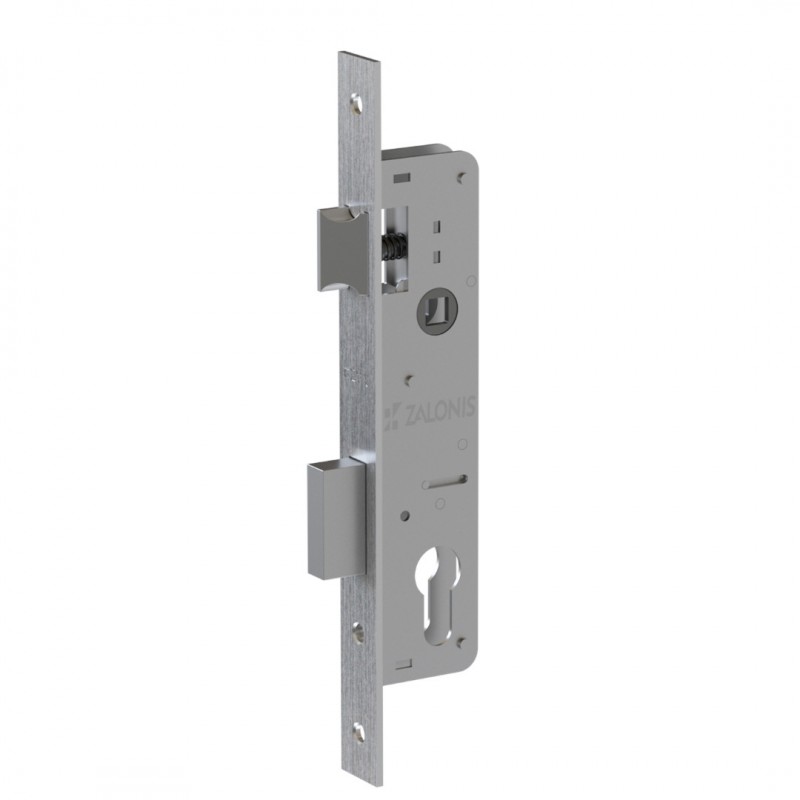 SHORT SECURITY DOOR LOCK GEVY 25mm / MAT NICKEL SHORT SECURITY MORTISE DOOR LOCKS