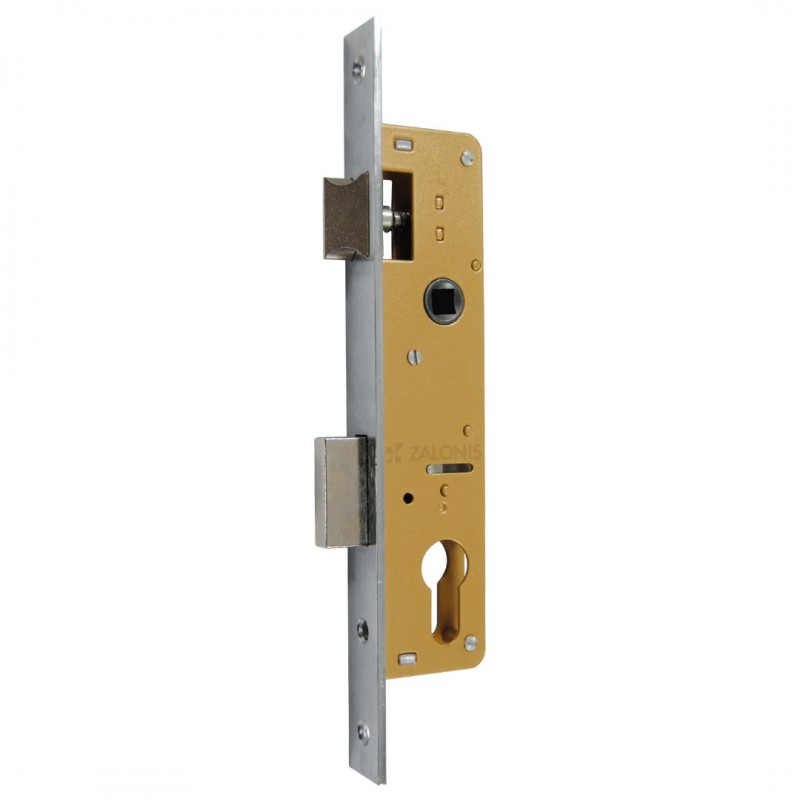 SHORT SECURITY DOOR LOCK GEVY 25mm / MAT NICKEL SHORT SECURITY MORTISE DOOR LOCKS