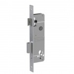 SHORT SECURITY DOOR LOCK GEVY 35mm / MAT NICKEL